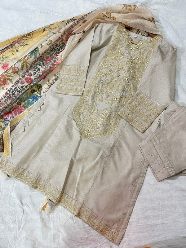 Embroidered dress