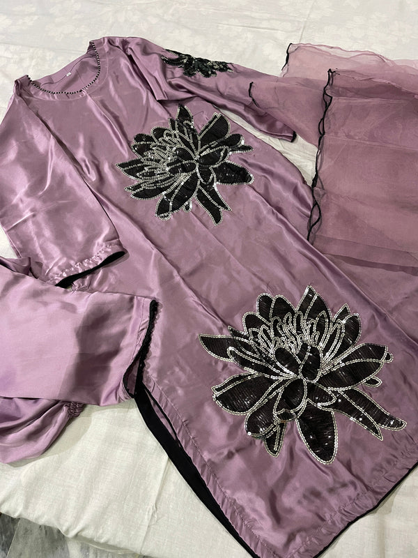 Silk 3pc dress