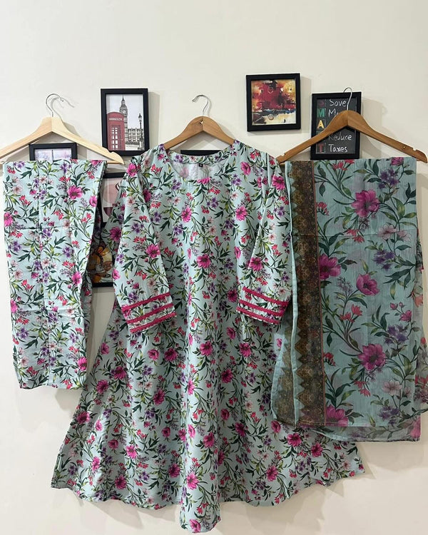 Lawn 3pc dress