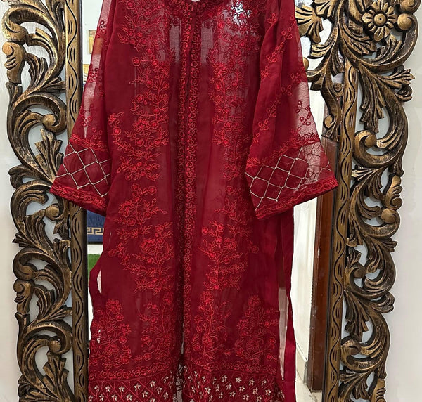 Chiffon 3pc dress