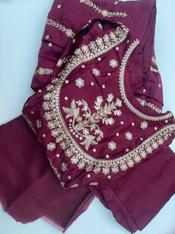 Silk 3pc dress