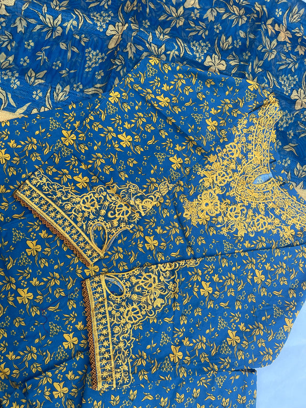 SHAISTA 3PC LAWN COLLECTION