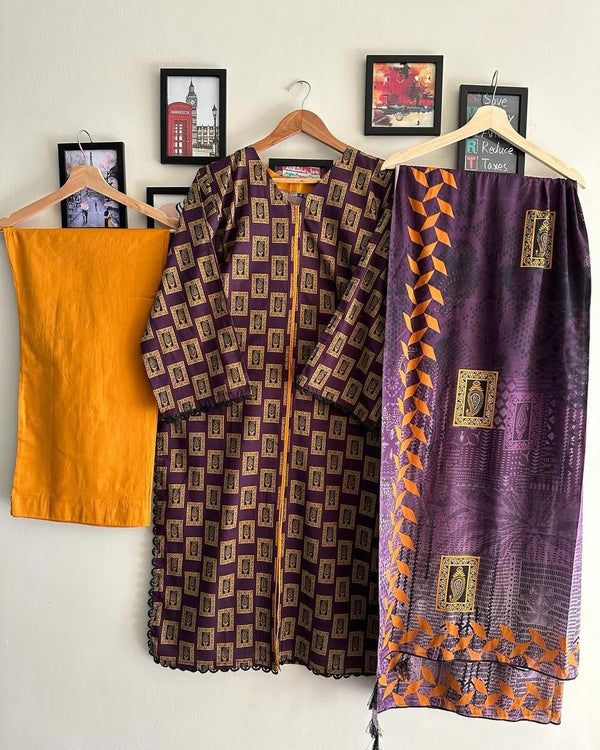 Lawn 3pc dress