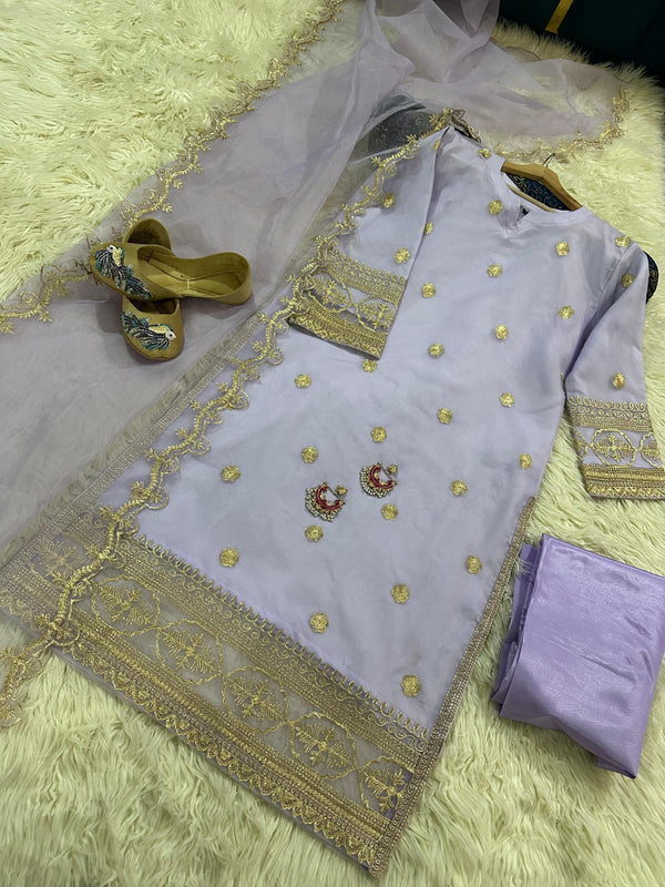 premium organza collection 3pc