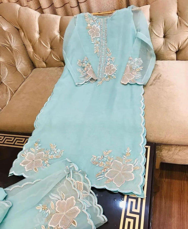 Organza suit